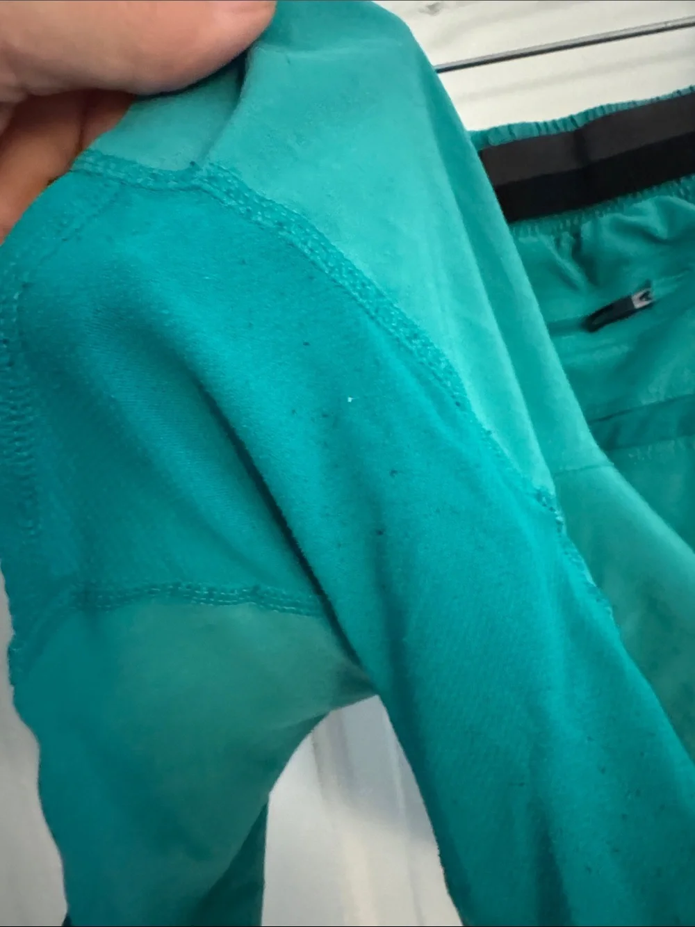 lululemon athletica green Surge Running Athletic Shorts size Small